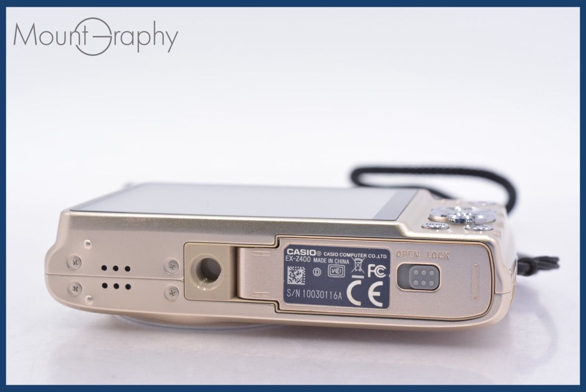 カシオ CASIO EXILIM EX-Z400 4x 元箱、バッテリー、充電器付属 ☆完動
