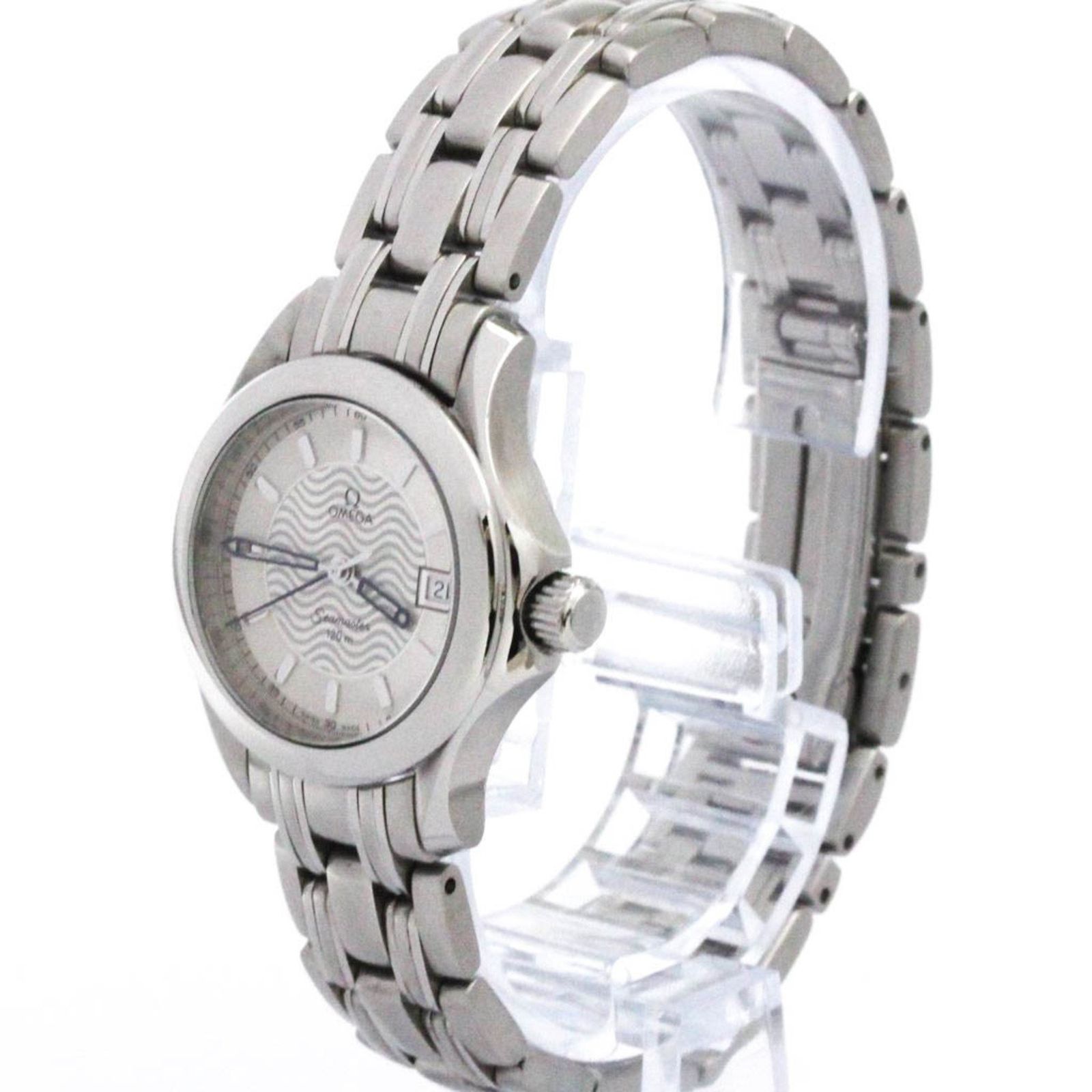オメガ OMEGA シーマスター 120 M ステンレススチール クォーツ レディース 時計 2581.31 外装仕上げ済み