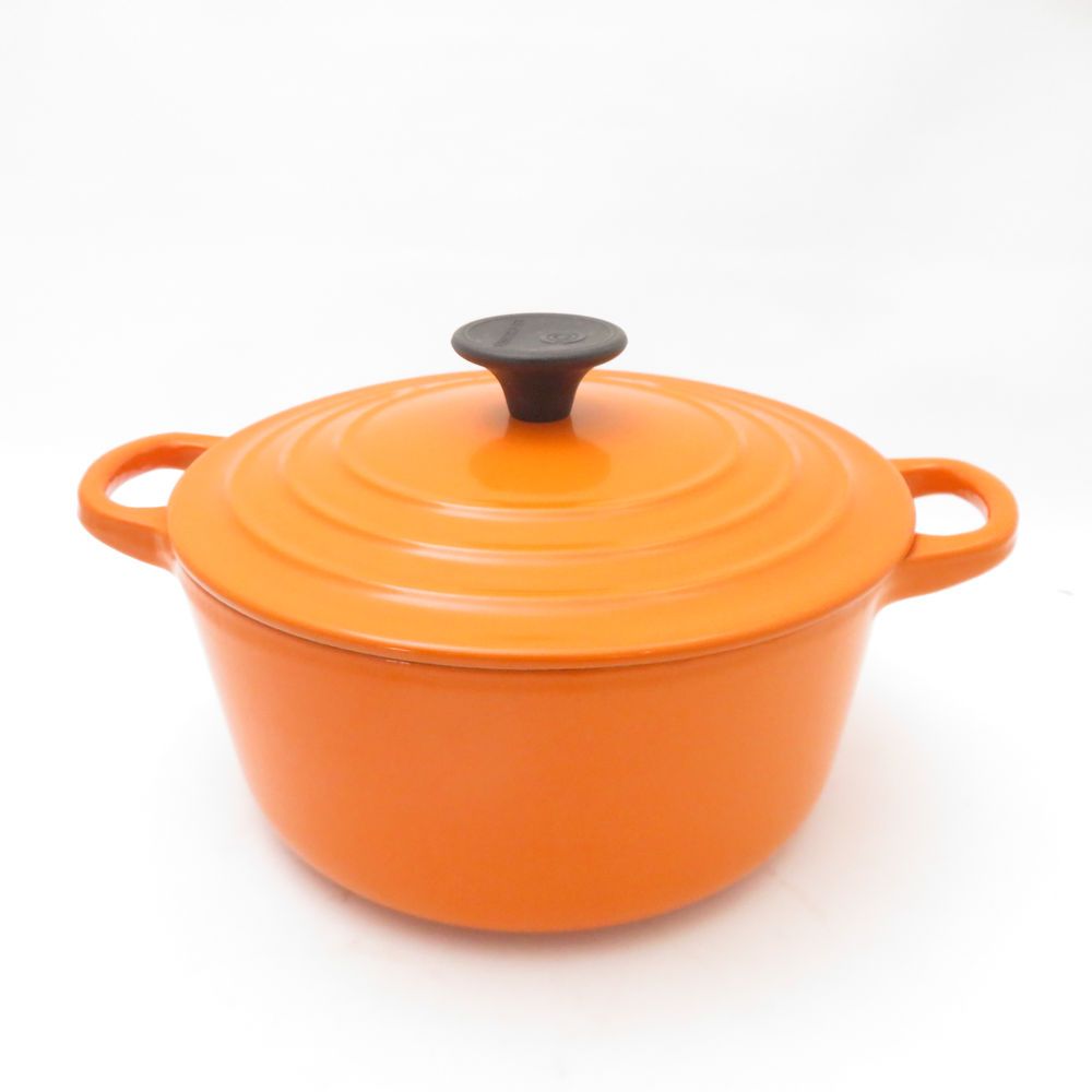 Le Creuset ルクルーゼ ココットロンド 両手鍋 18cm SC9686P1 - メルカリ