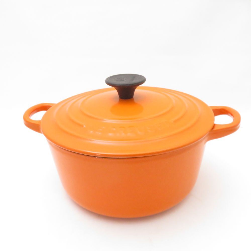 Le Creuset ルクルーゼ ココットロンド 両手鍋 18cm SC9686P1 - メルカリ