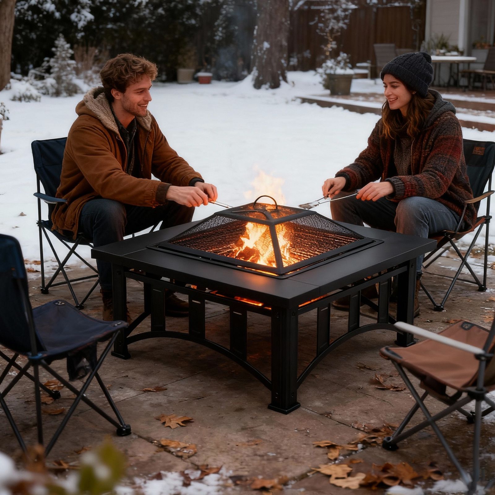 数量限定セール」 ファイヤーピット 焚き火台 バーベキューコンロ 焚火