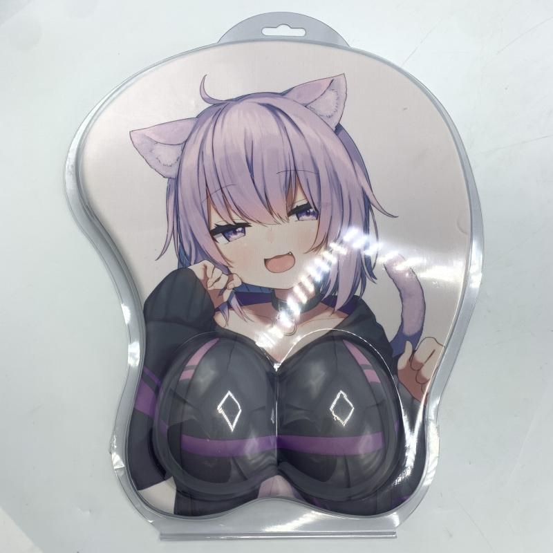 中古】猫又おかゆ 60万人記念おっぱいマウスパッド ホロライブ[10