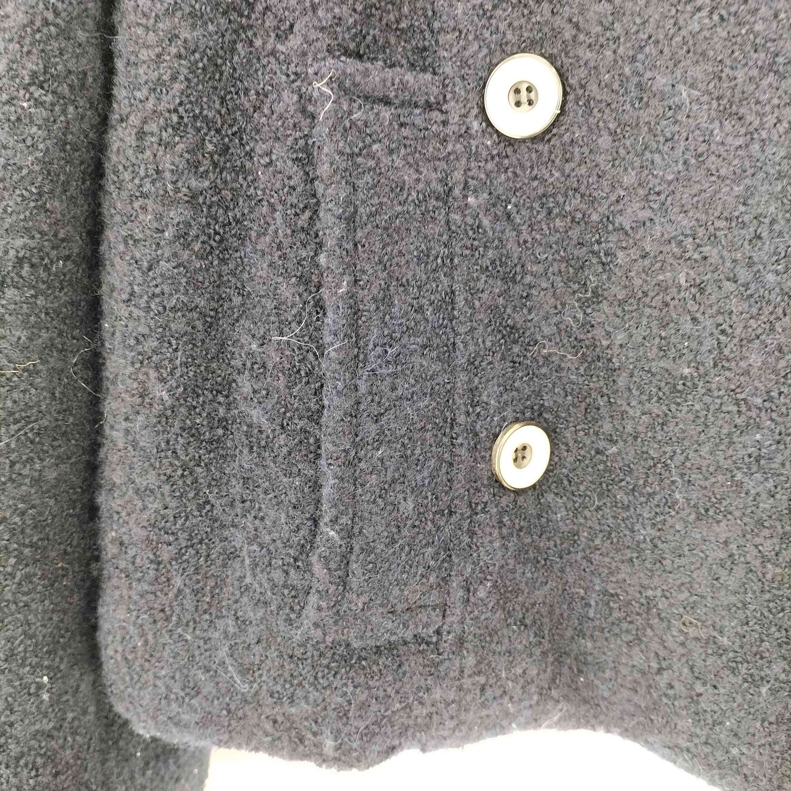 ユーズドフルギ USED古着 Button Point Double Wool Coat レディース