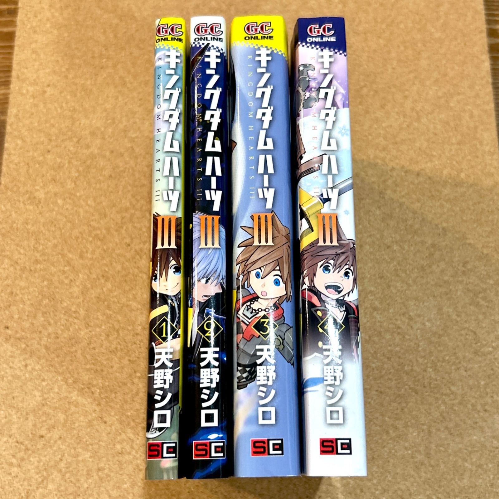 キングダムハーツ Ⅲ 1-4巻 全巻セット 天野シロ 漫画 - メルカリ