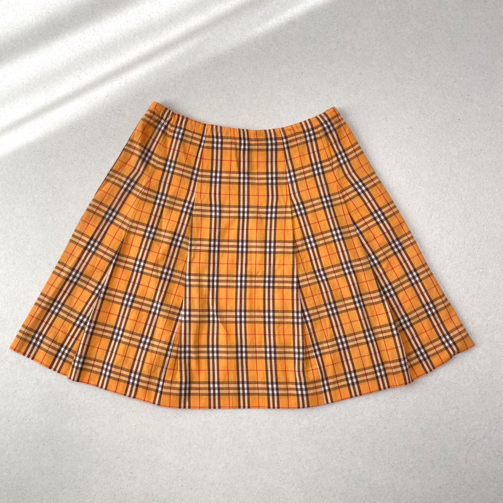 BURBERRY LONDON バーバリーロンドン ノバチェック プリーツ ミニ 
