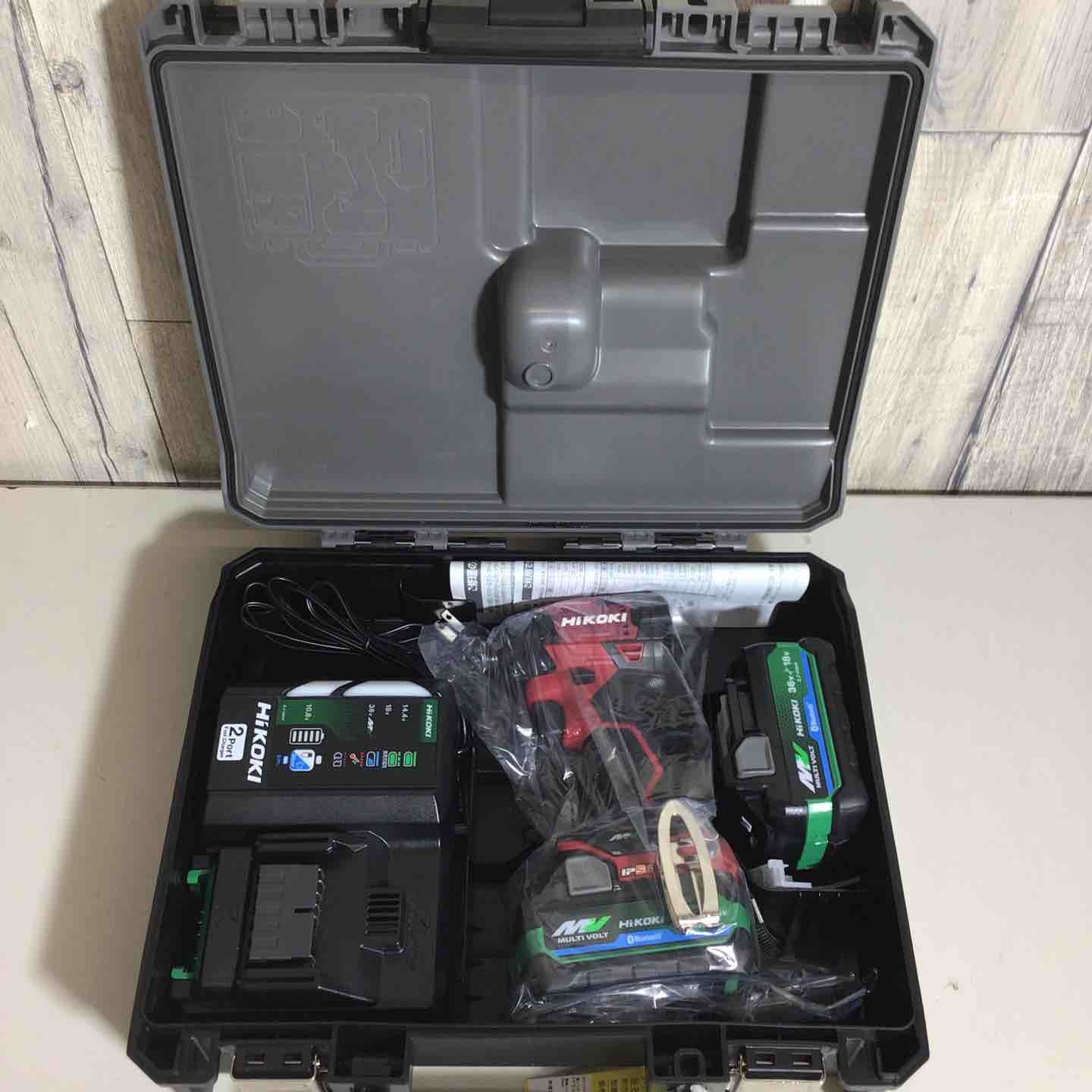 ハイコーキ HIKOKI 日立 コードレス インパクトドライバ スコーピオンレッドWH 36 DD 2 XHRSZ インパクト レッド 赤 充電式