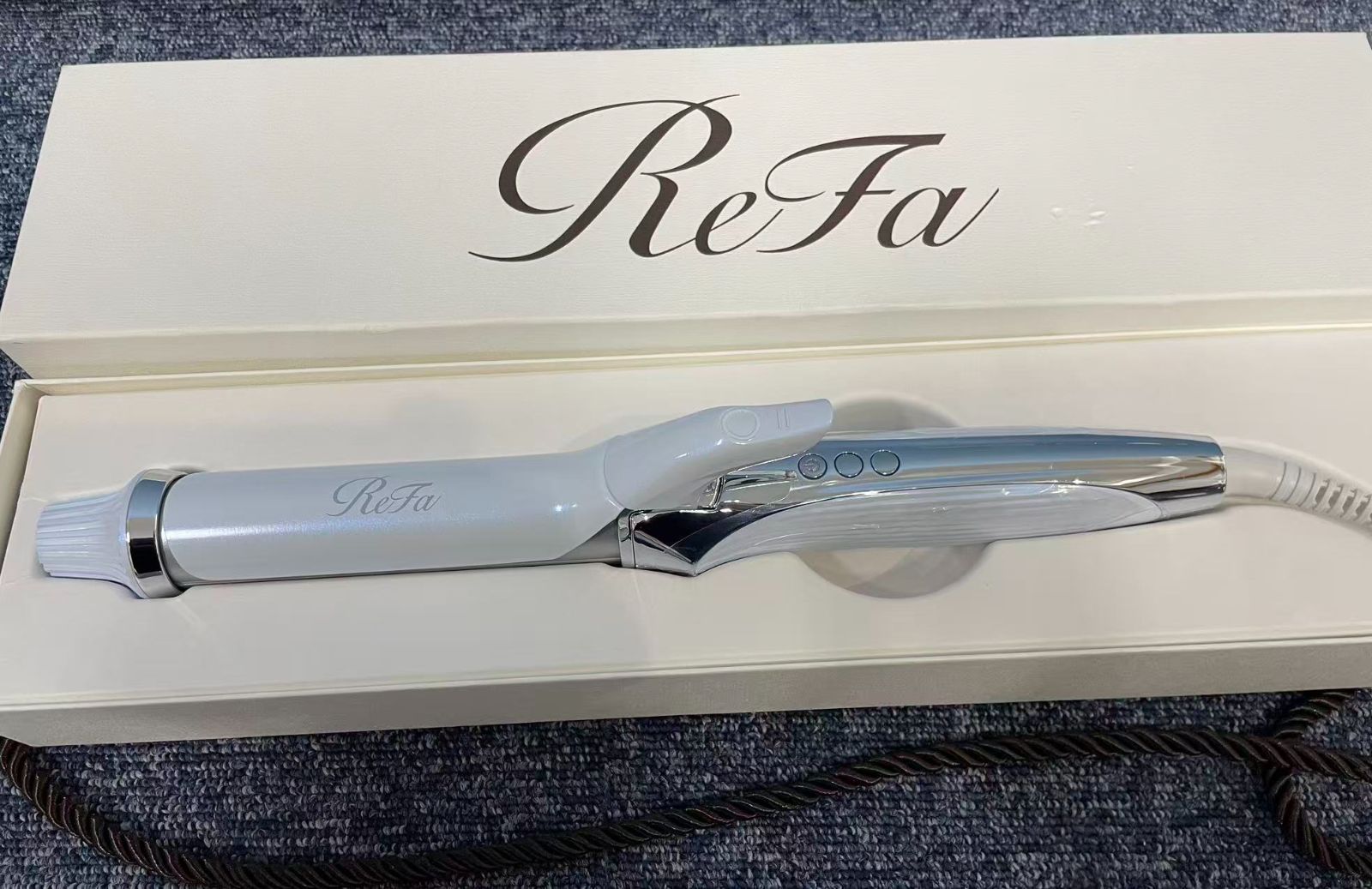 MTG ReFa リファ カールアイロン PRO RE-AW-02 A ホワイト 32 mm