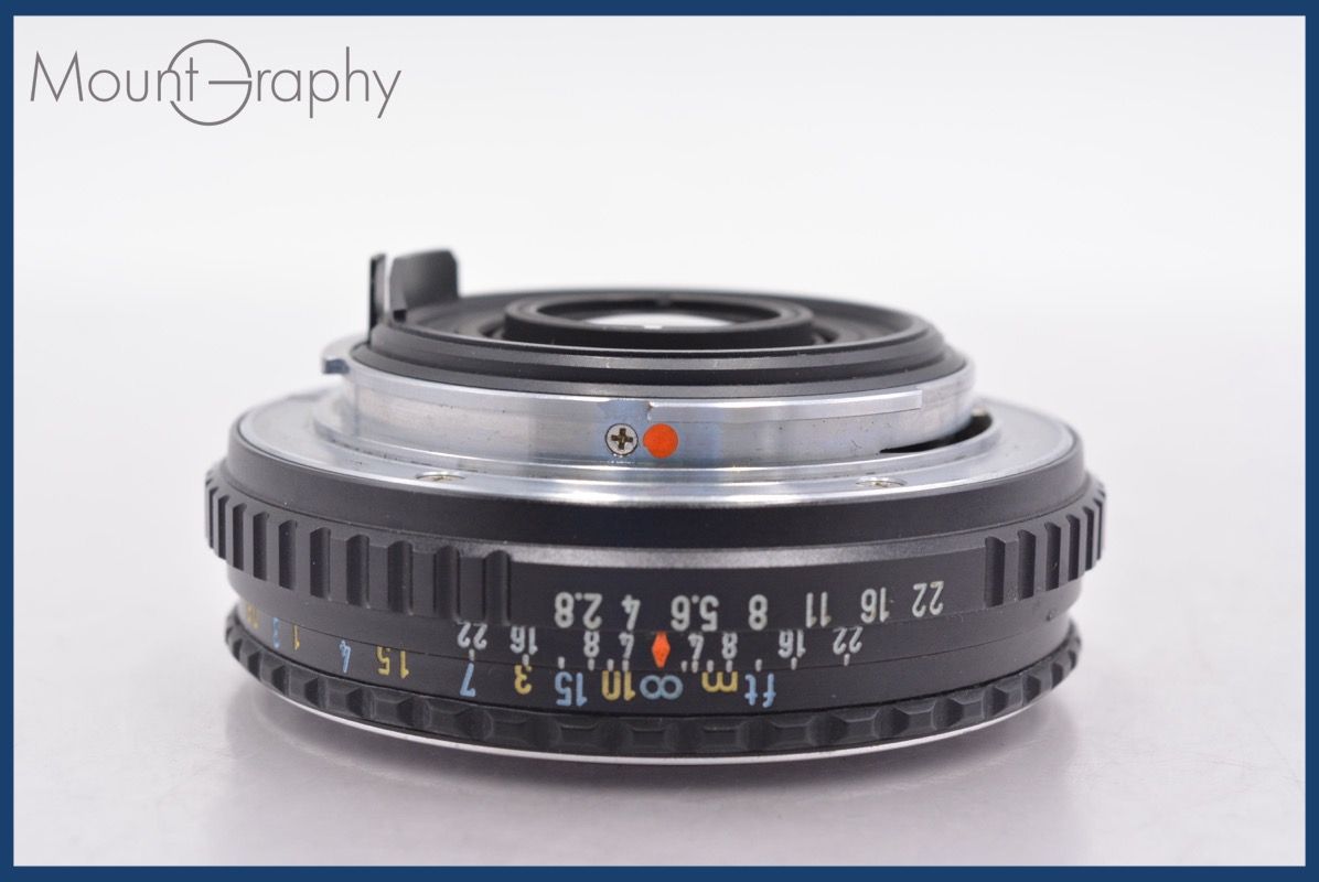 ペンタックス PENTAX SMC M 40 mm F 2 8 前後キャップ レンズフィルター付 同梱無料 R 273