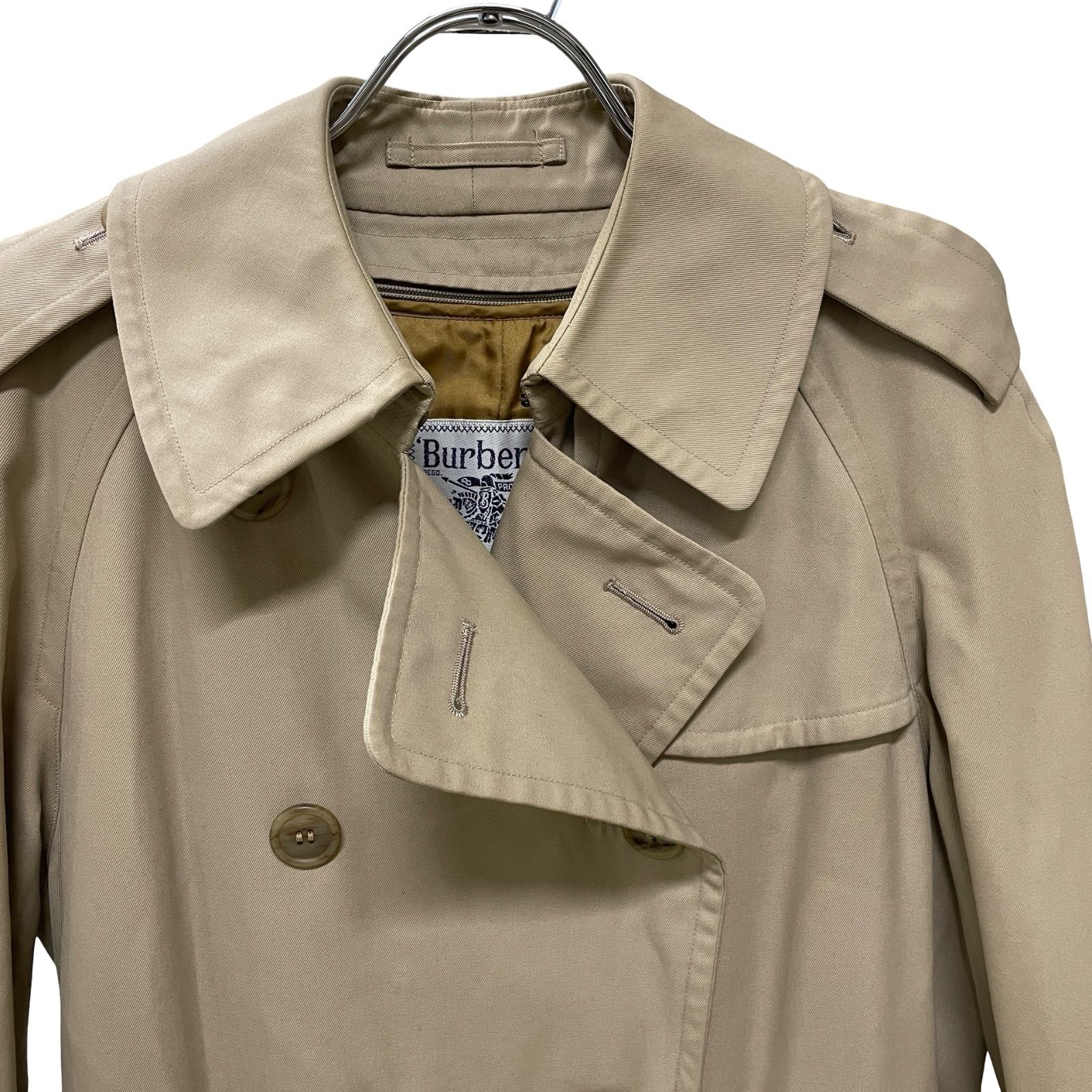NK125 Burberry トレンチコート ベージュ ノバチェック ライナー付き