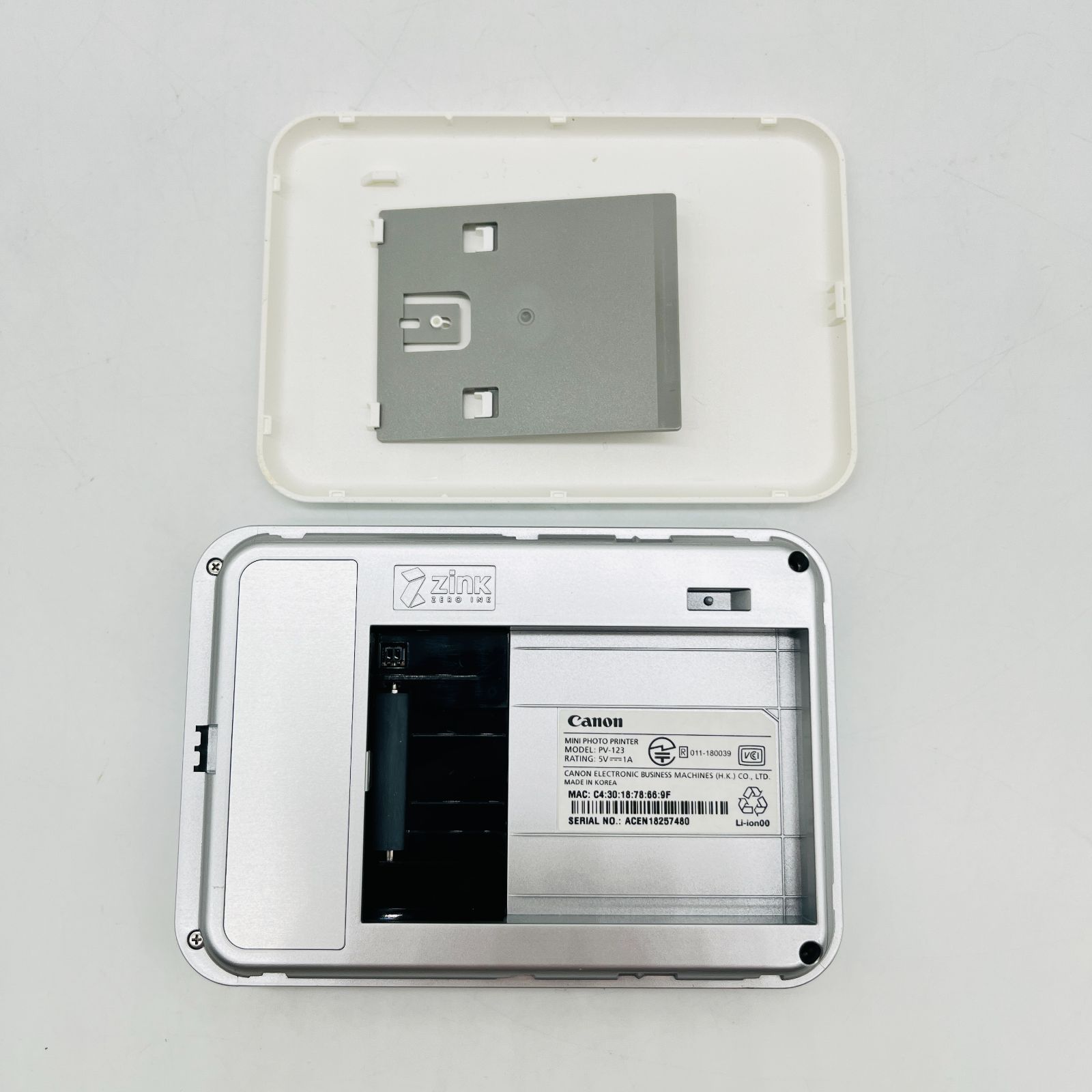 ジャンク】Canon 写真用 プリンター iNSPiC PV-123-SB ブルー - メルカリ
