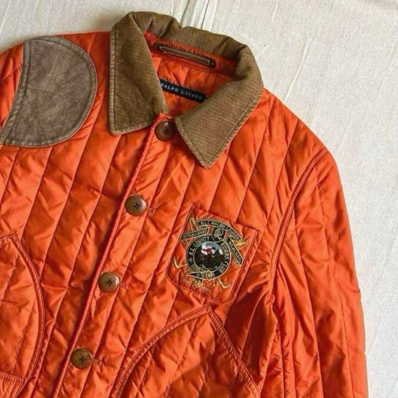 00s archive Ralph Lauren ラルフローレン 中綿キルティングジャケット