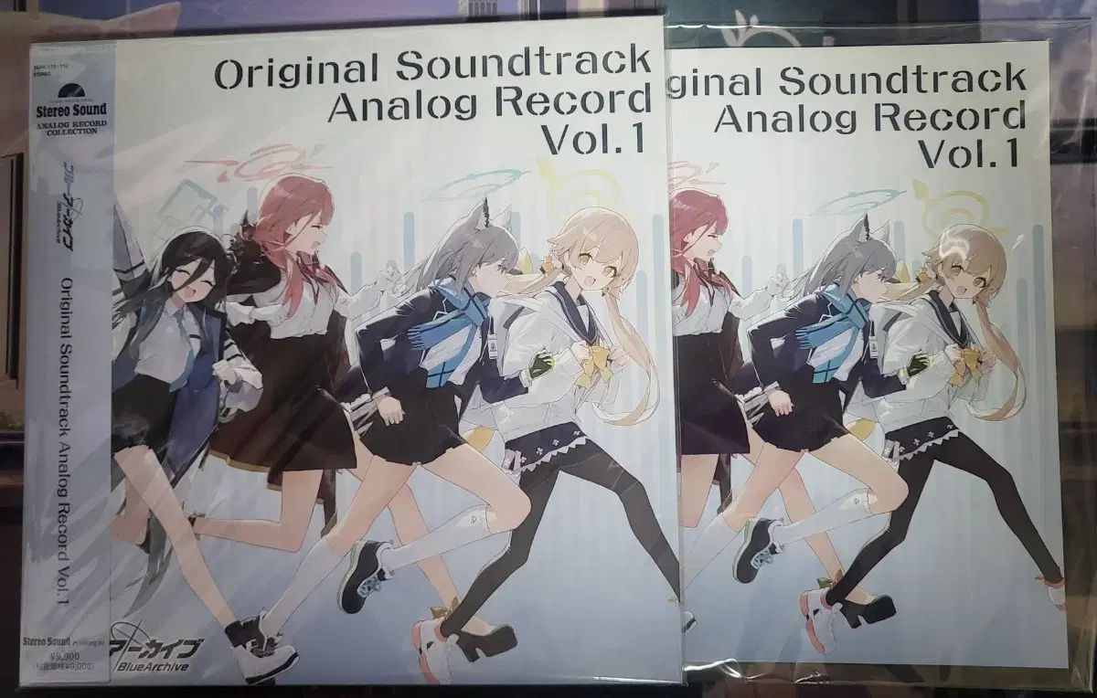 青 Blue Archive ブルーアーカイブ ブルアカ OST LP