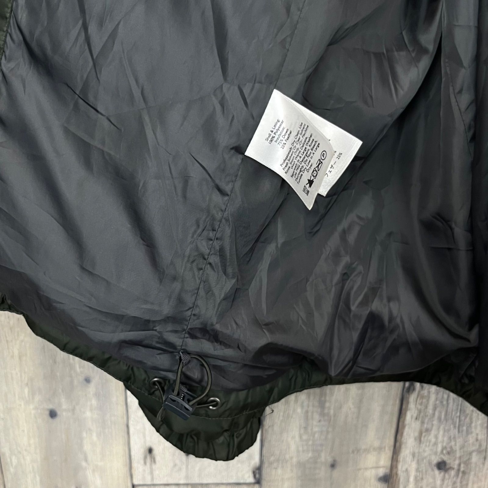 EDDIE BAUER エディーバウアー PREMIUM QUALITY GOOSE DOWN 肉厚 