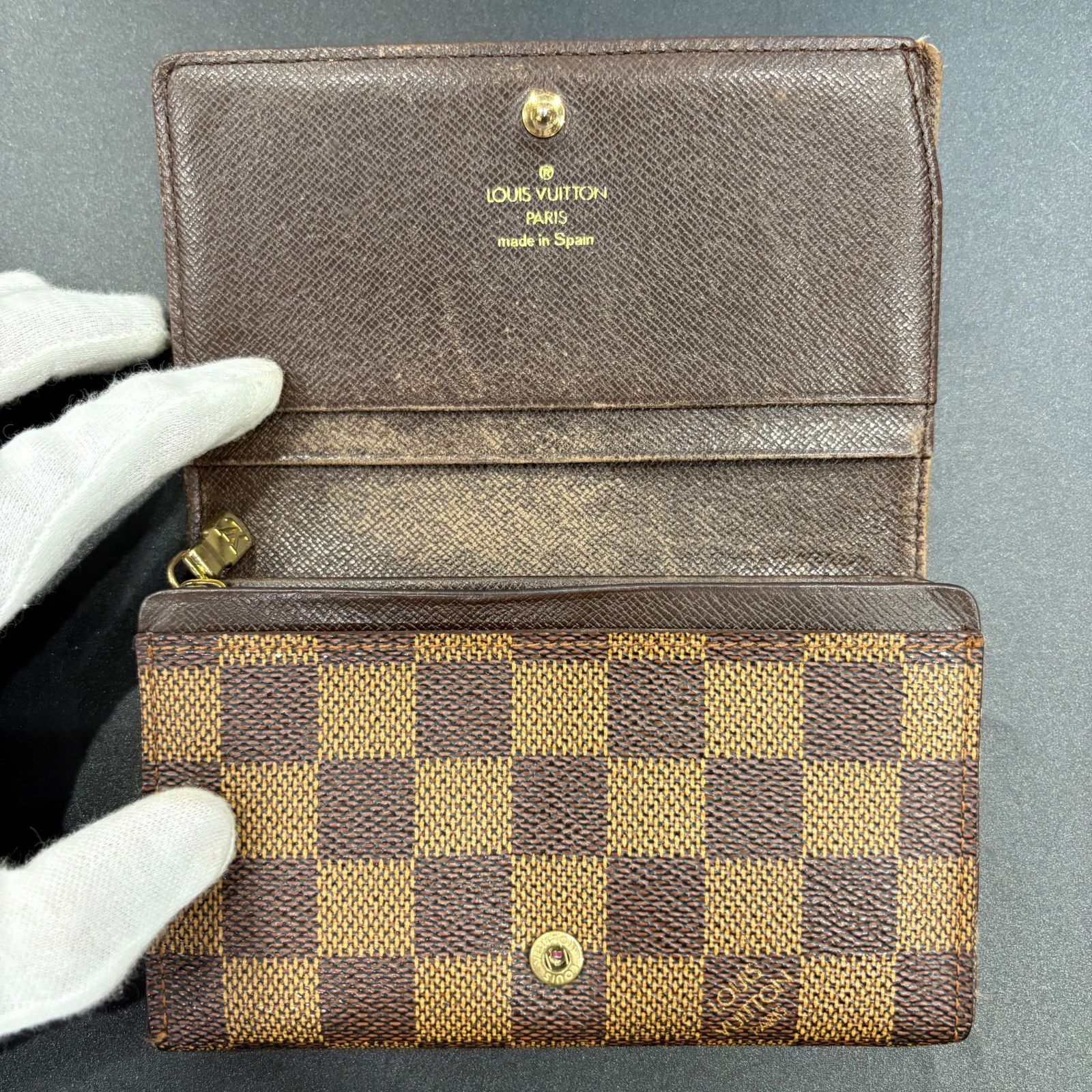 ルイヴィトン ダミエ ポルトフォイユ 財布 B25120128 - メルカリ