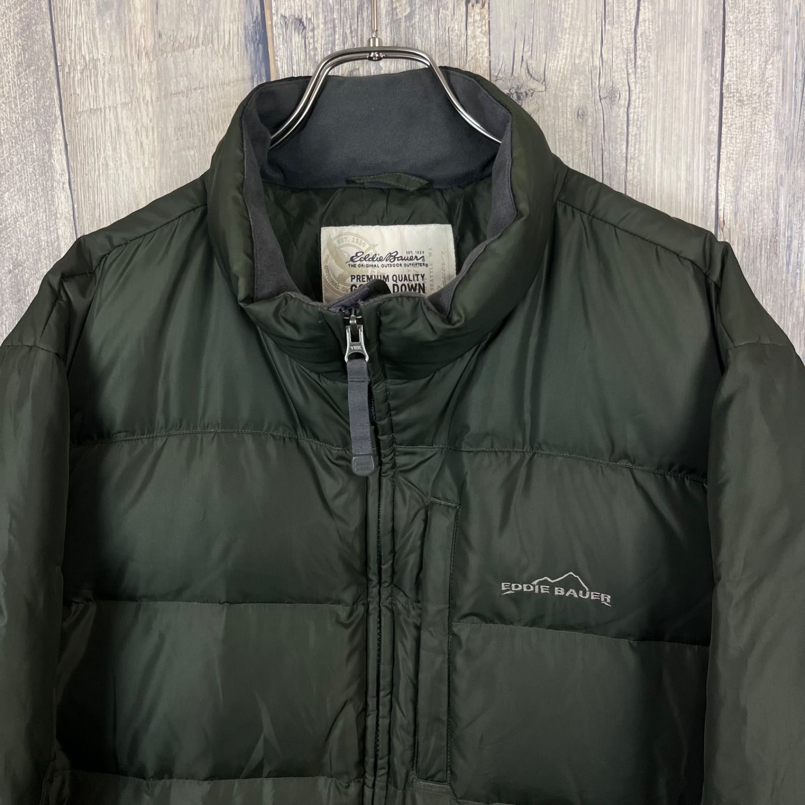 EDDIE BAUER エディーバウアー PREMIUM QUALITY GOOSE DOWN 肉厚