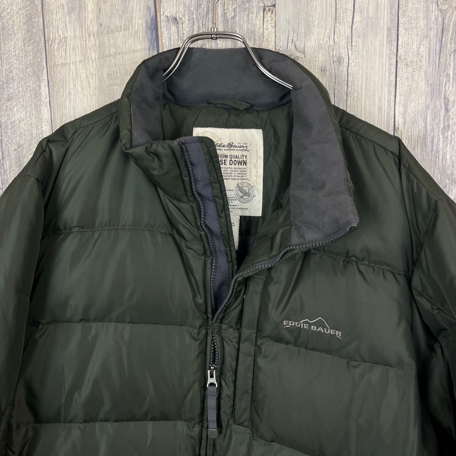 EDDIE BAUER エディーバウアー PREMIUM QUALITY GOOSE DOWN 肉厚 
