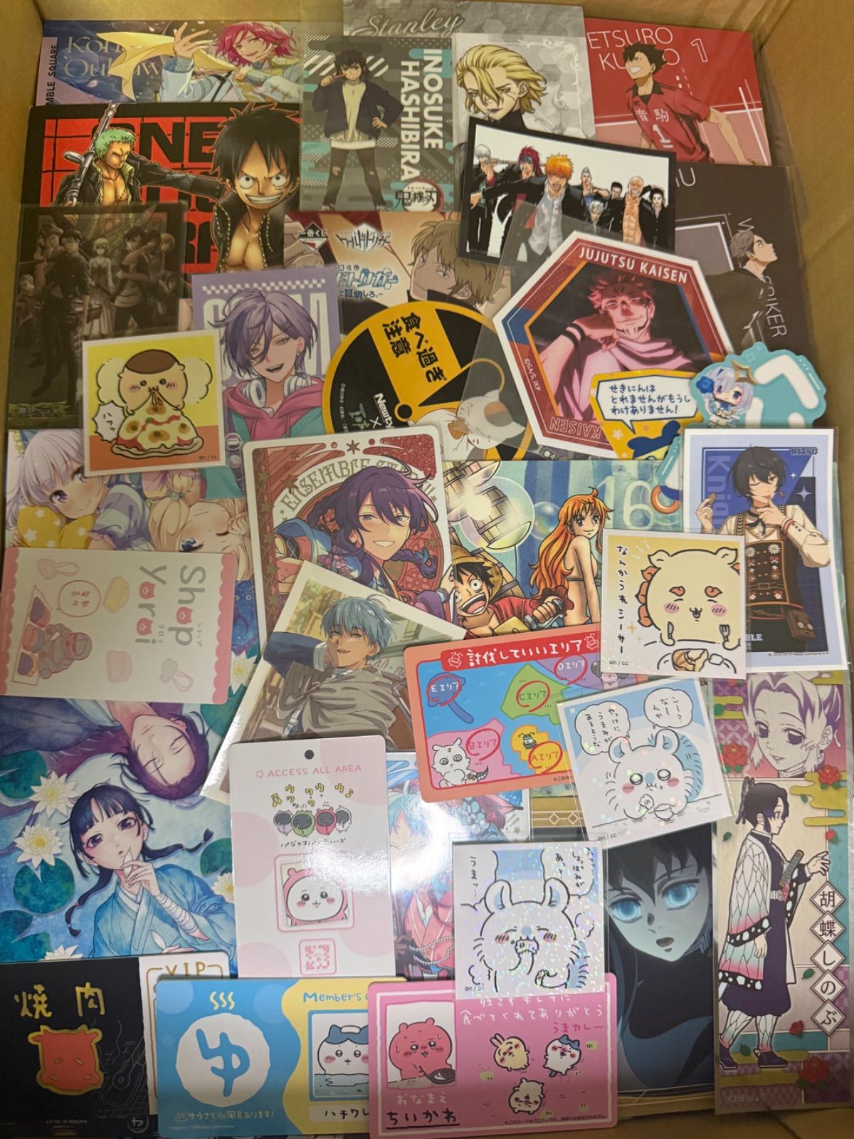 紙類 アニメ ゲーム まとめ売り 大量 コースター ポストカード
