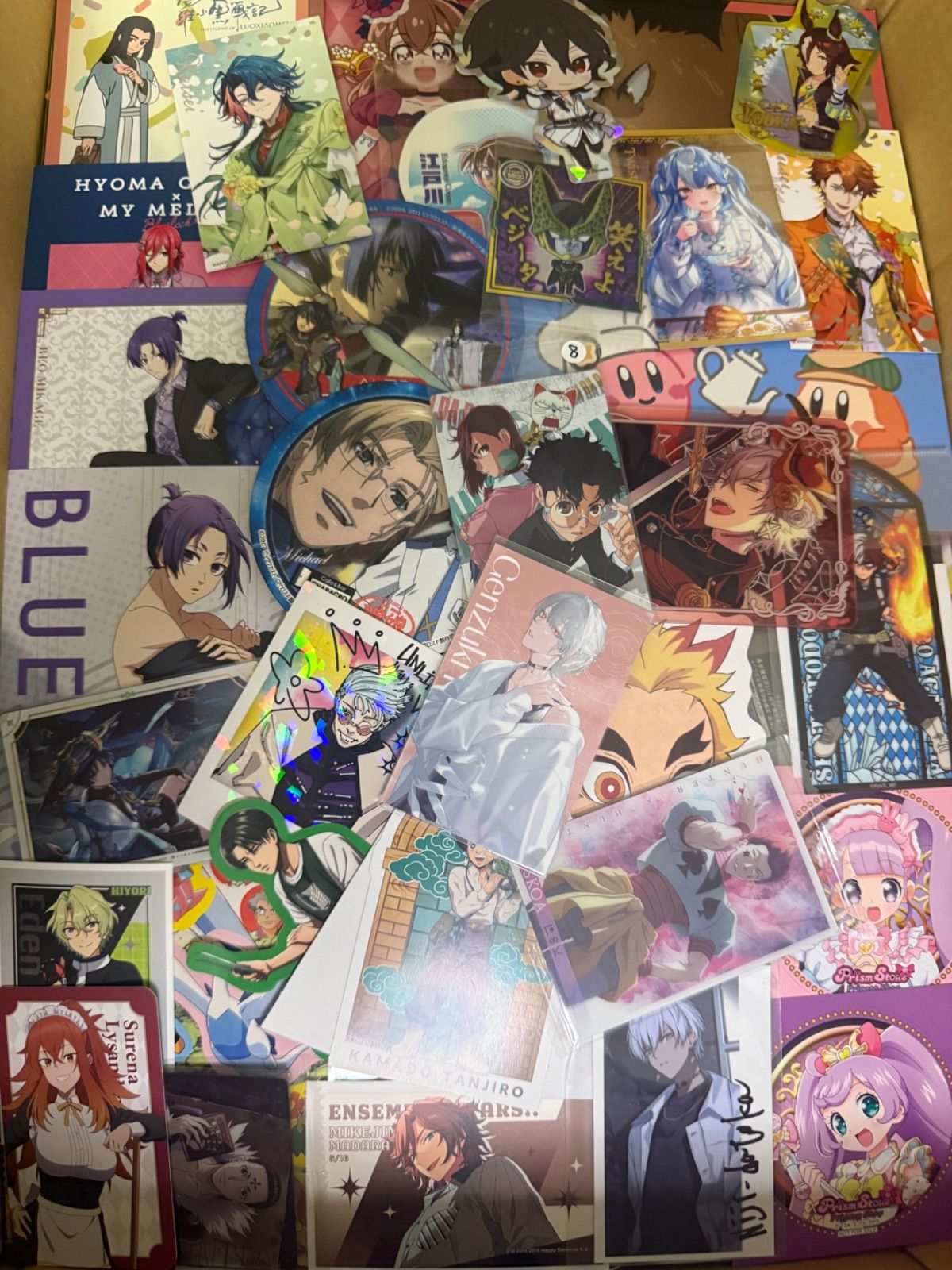 紙類 アニメ ゲーム まとめ売り 大量 コースター ポストカード
