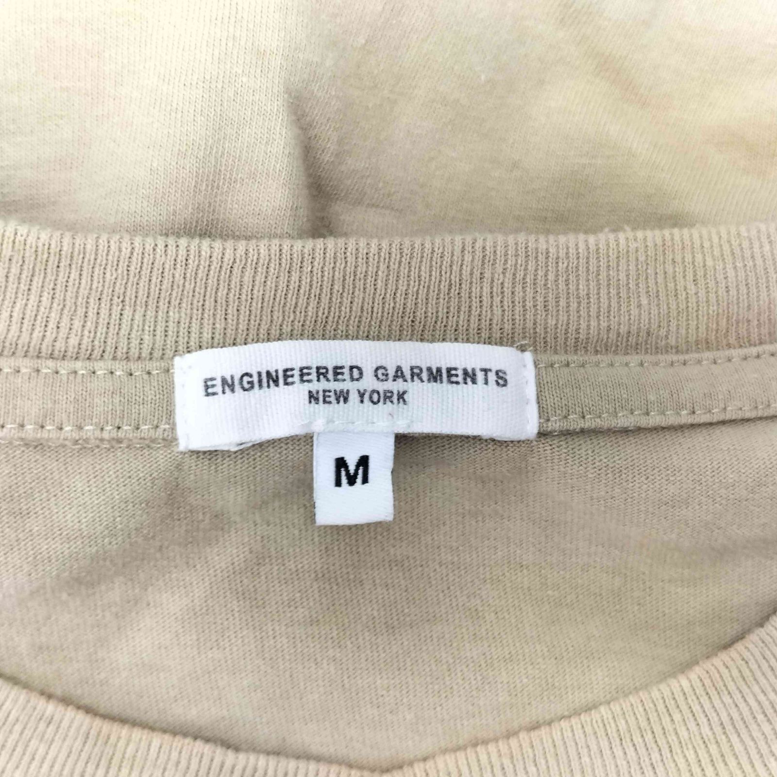 エンジニアードガーメンツ Engineered Garments Printed Cross Crew