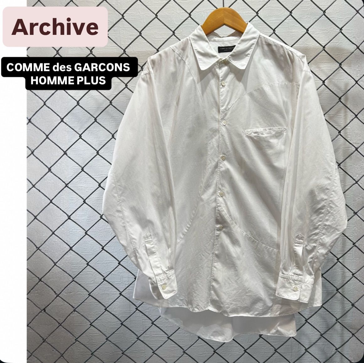 【希少】コムデギャルソンオム Archive COMME des GARCONS HOMME（コムデギャルソンオム） 古着通販