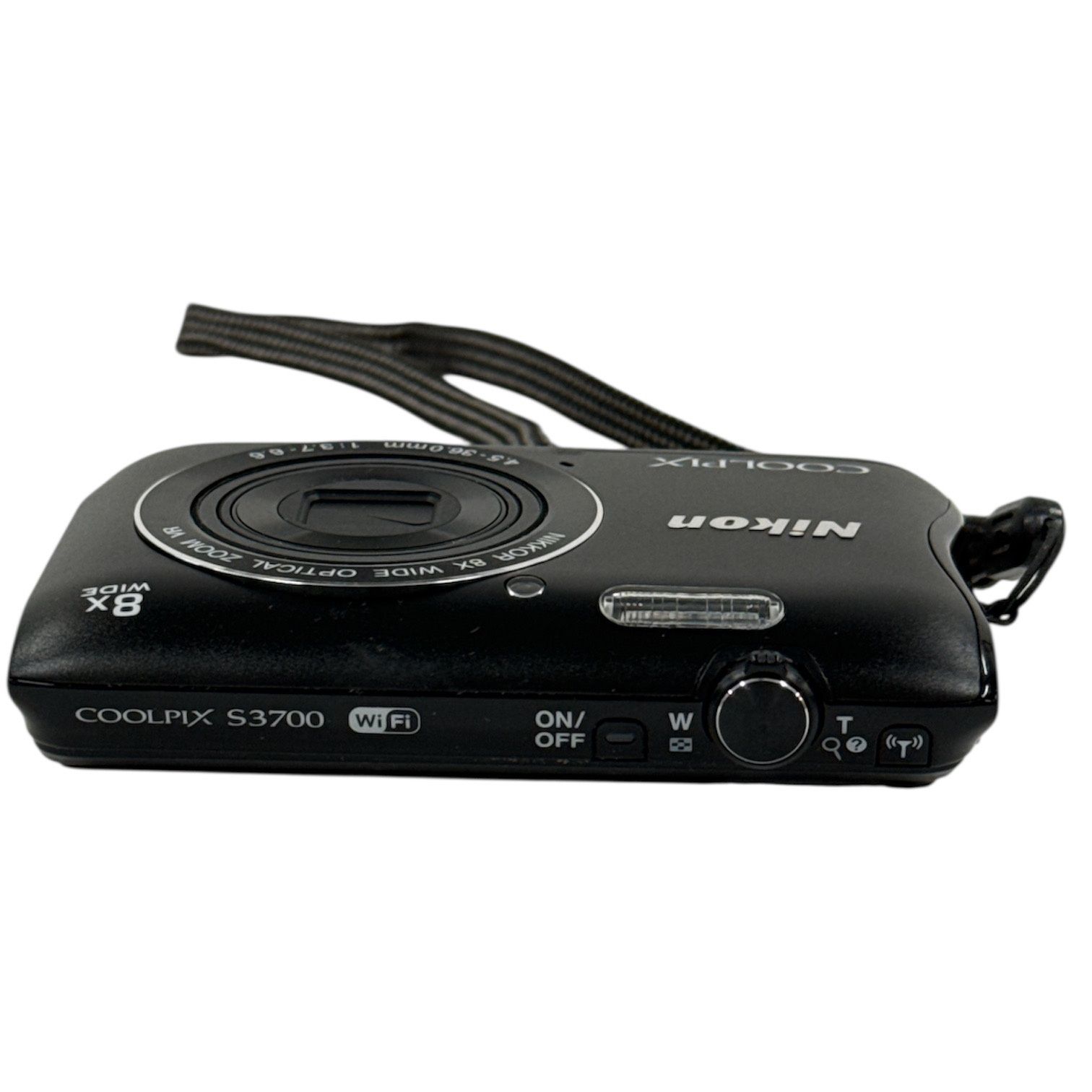 CH17 ニコン Nikon COOLPIX S3700 デジカメ ブラック 稼働品 光学8倍