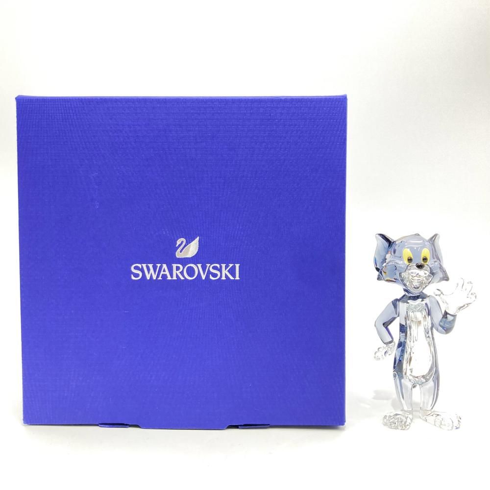 スワロフスキー SWAROVSKI トムとジェリー トム オブジェ 置物 5515335