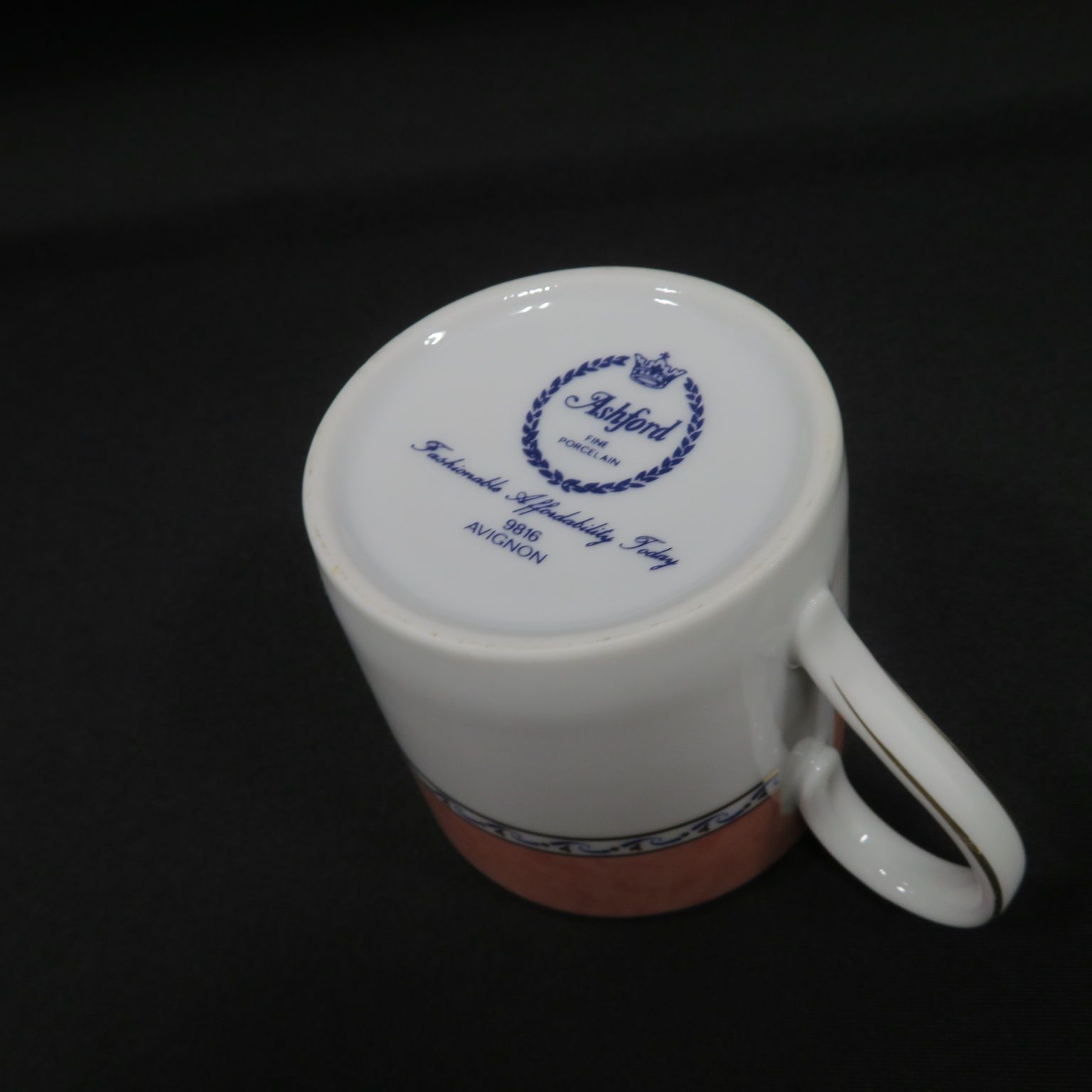6482☆アシュフォード(Ashford)□AVIGNON□カップ□ソーサー□3客