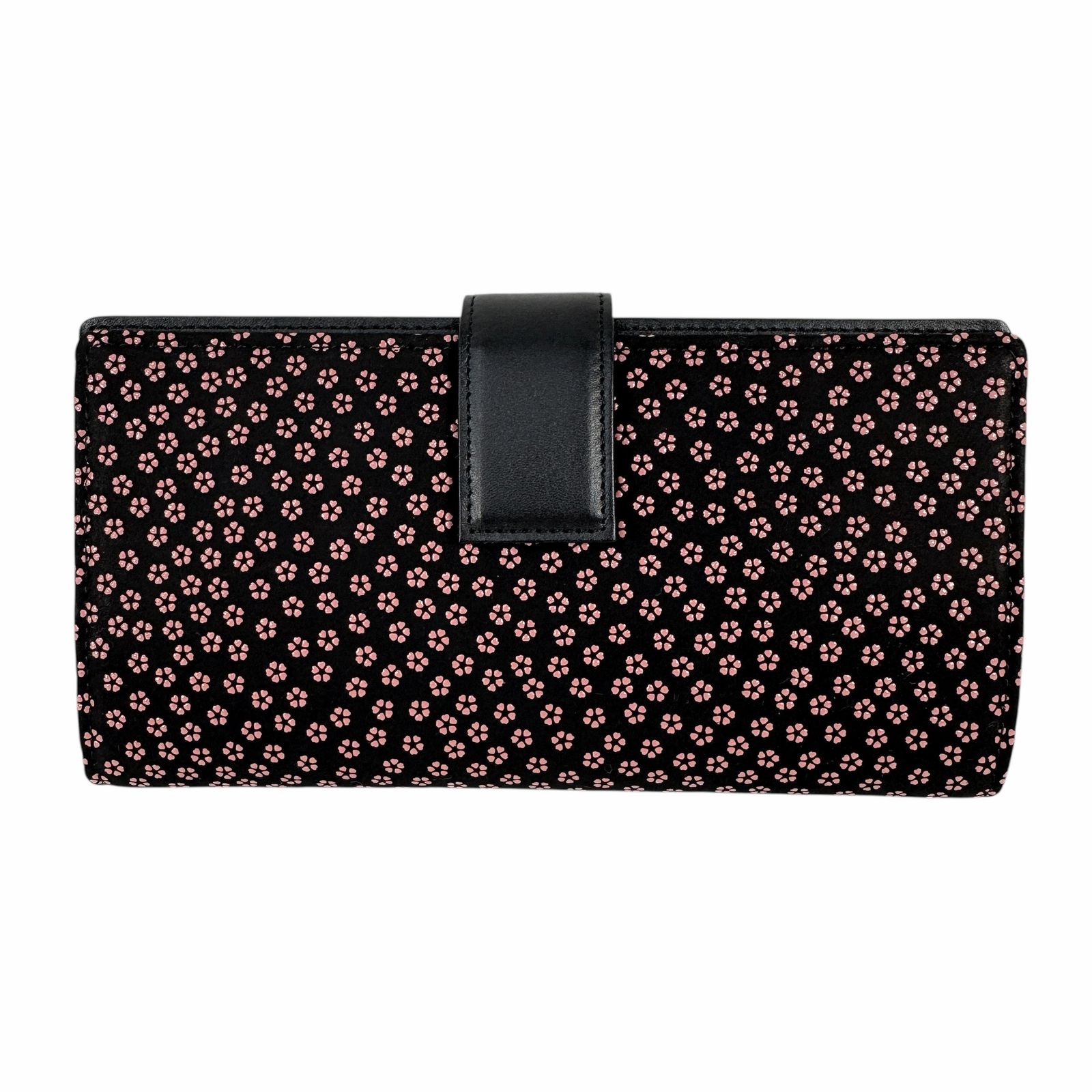□新品未使用□印傳屋□印伝□長財布□ウォレット□小桜柄□ブラック系