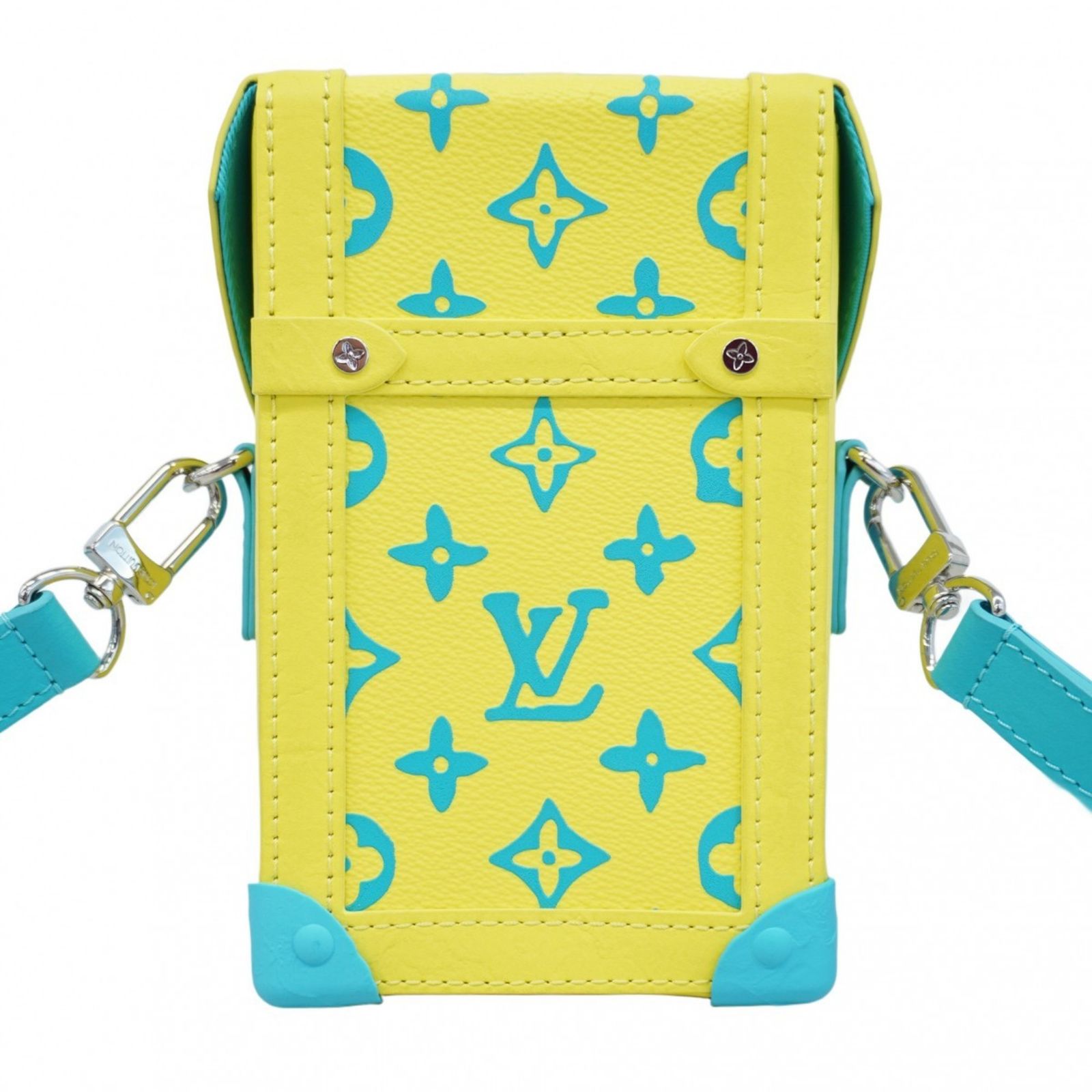 ★SALE【5of1130-3-h】ルイヴィトン ショルダーバッグ モノグラム プレイグラウンド ヴェルティカルトランクウエアラブルウォレット イエロー【中古】レディース ルイ・ヴィトン(Louis Vuitton) ルイ・ヴィトン ショルダーバッグ