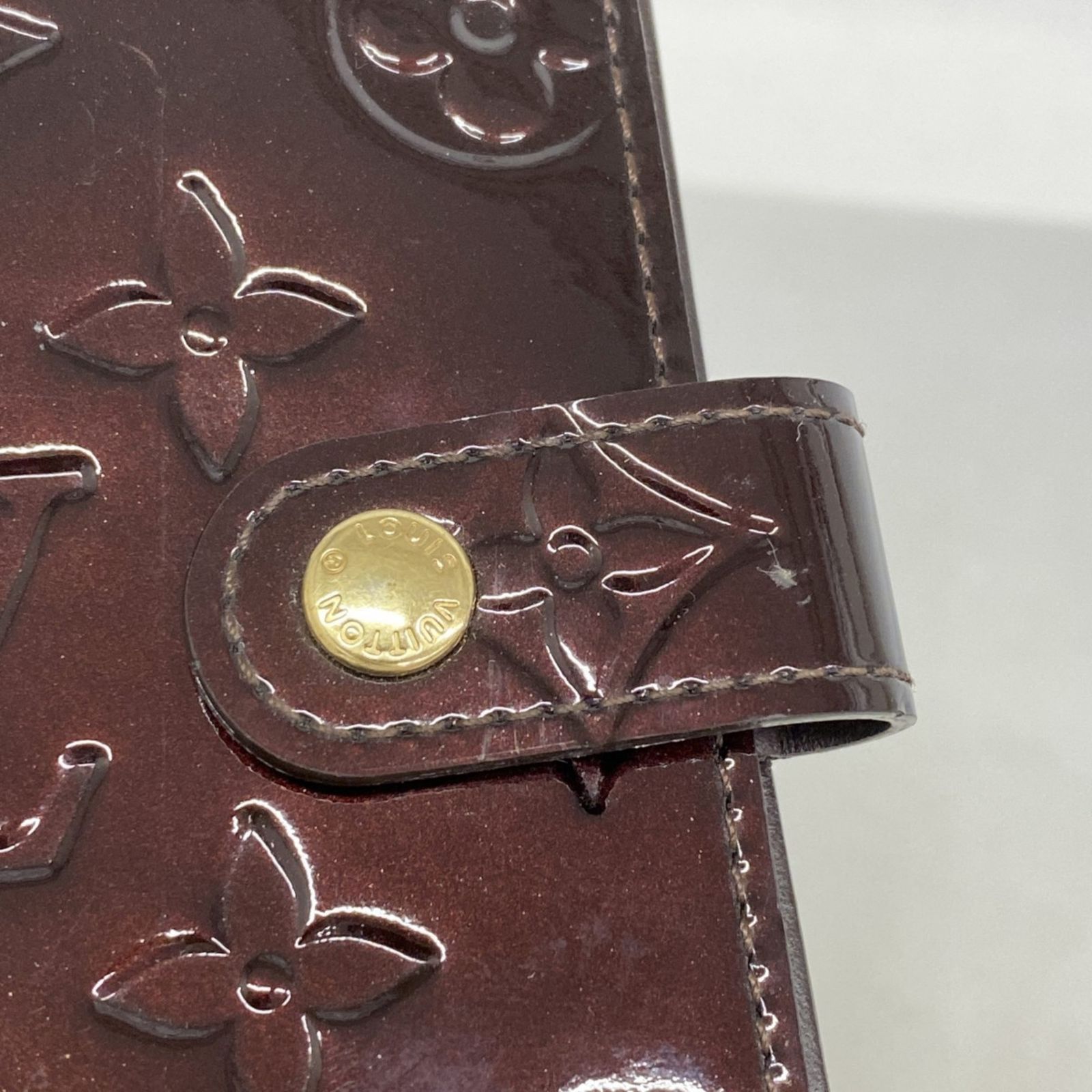 ルイ・ヴィトン(Louis Vuitton) ルイ・ヴィトン 手帳カバー ヴェルニ