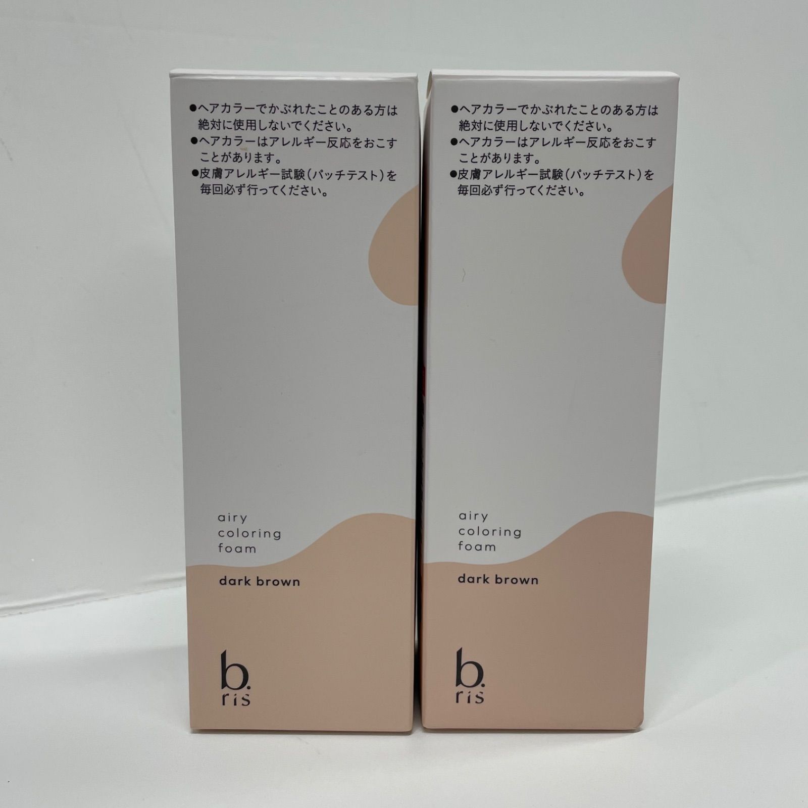 M2720 b.ris ビーリス エアリーカラーリングフォーム ダークブラウン