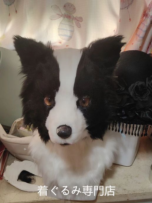 リアル 犬 スーツ マスク 着ぐるみセット ケモノ ファースーツ 全頭ヘッド ぬいぐるみ コスプレ コスチューム