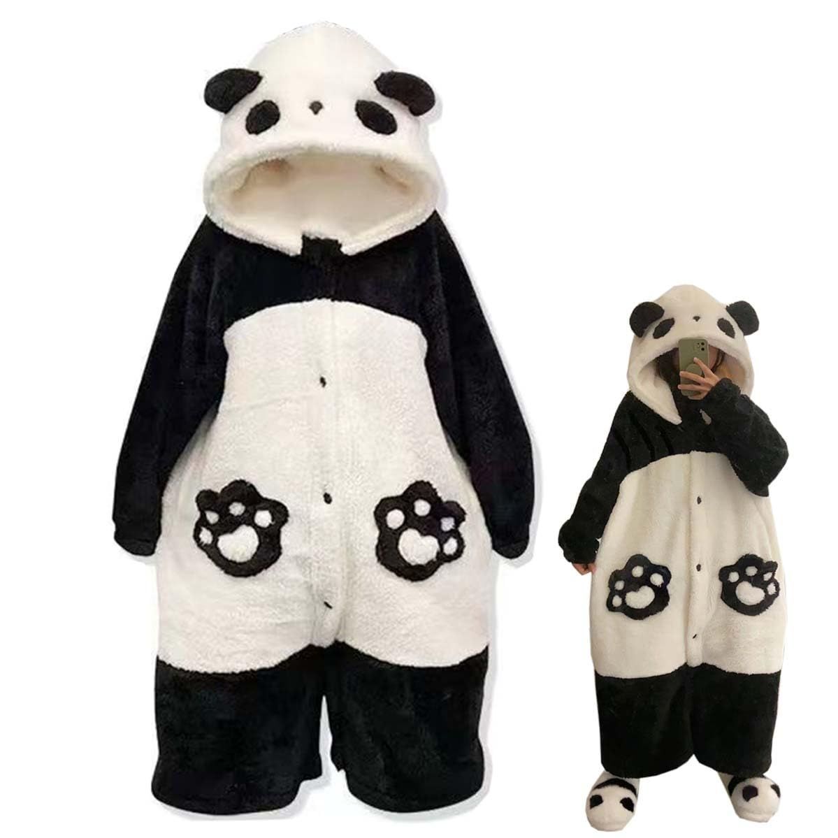 パジャマ パンダ レディース もこもこ 着ぐるみ ルームウェア 可愛い