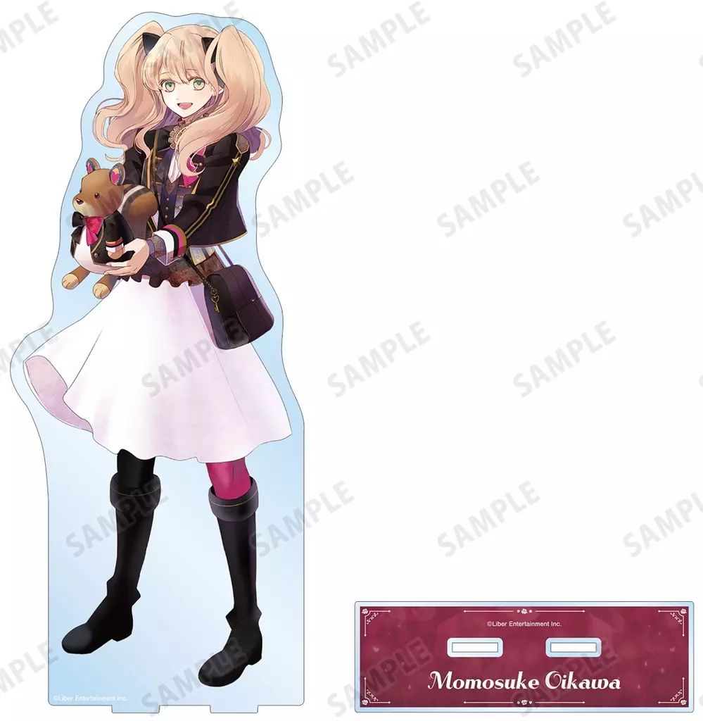 中古】アクリルスタンド・アクリルパネル 及川桃助 特大アクリル