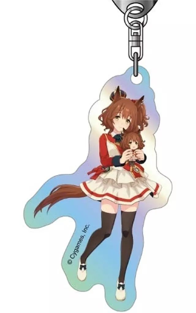 中古】キーホルダー アストンマーチャン 「オーロラアクリル