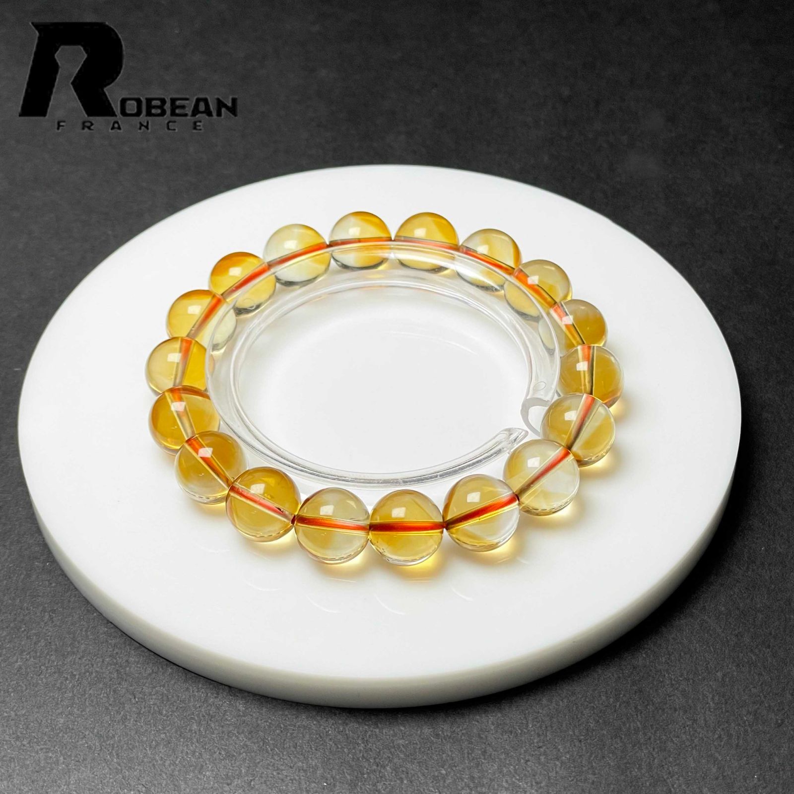 限定一点】絶賛 EU製 ☆ROBEAN・シトリンファントム☆パワーストーン 