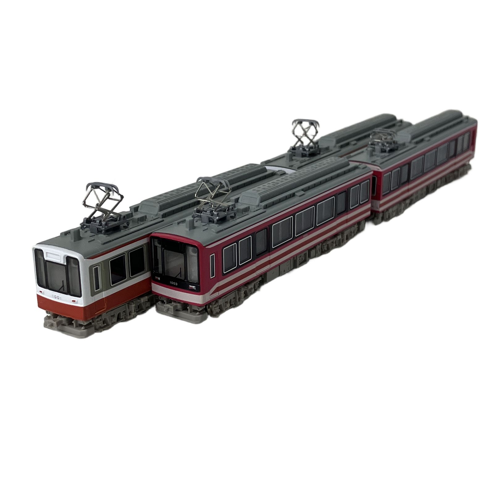 TOMIX 2619 2620 箱根登山鉄道 1000形 ベルニナ号 旧塗装 新塗装 4両