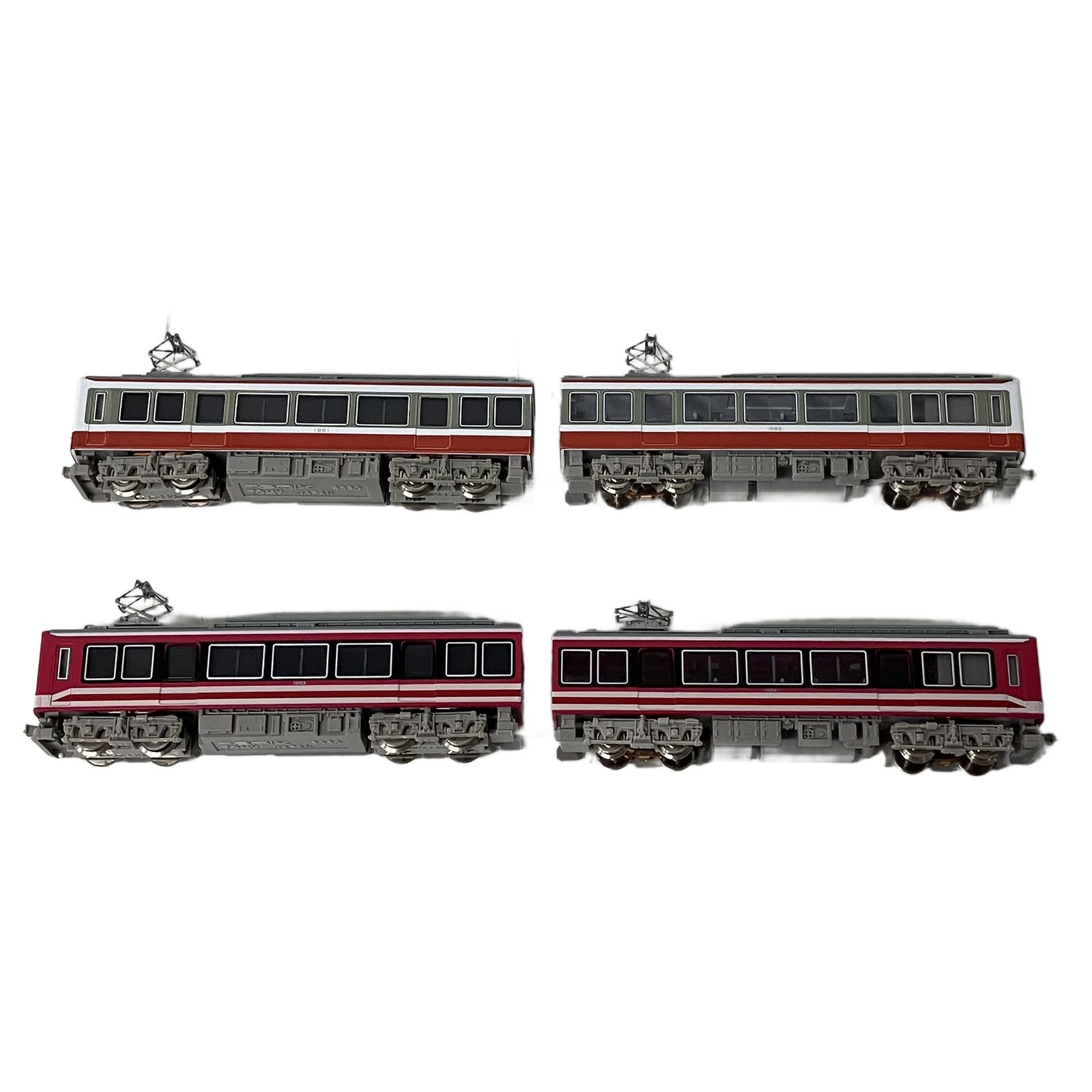 TOMIX 2619 2620 箱根登山鉄道 1000形 ベルニナ号 旧塗装 新塗装 4両