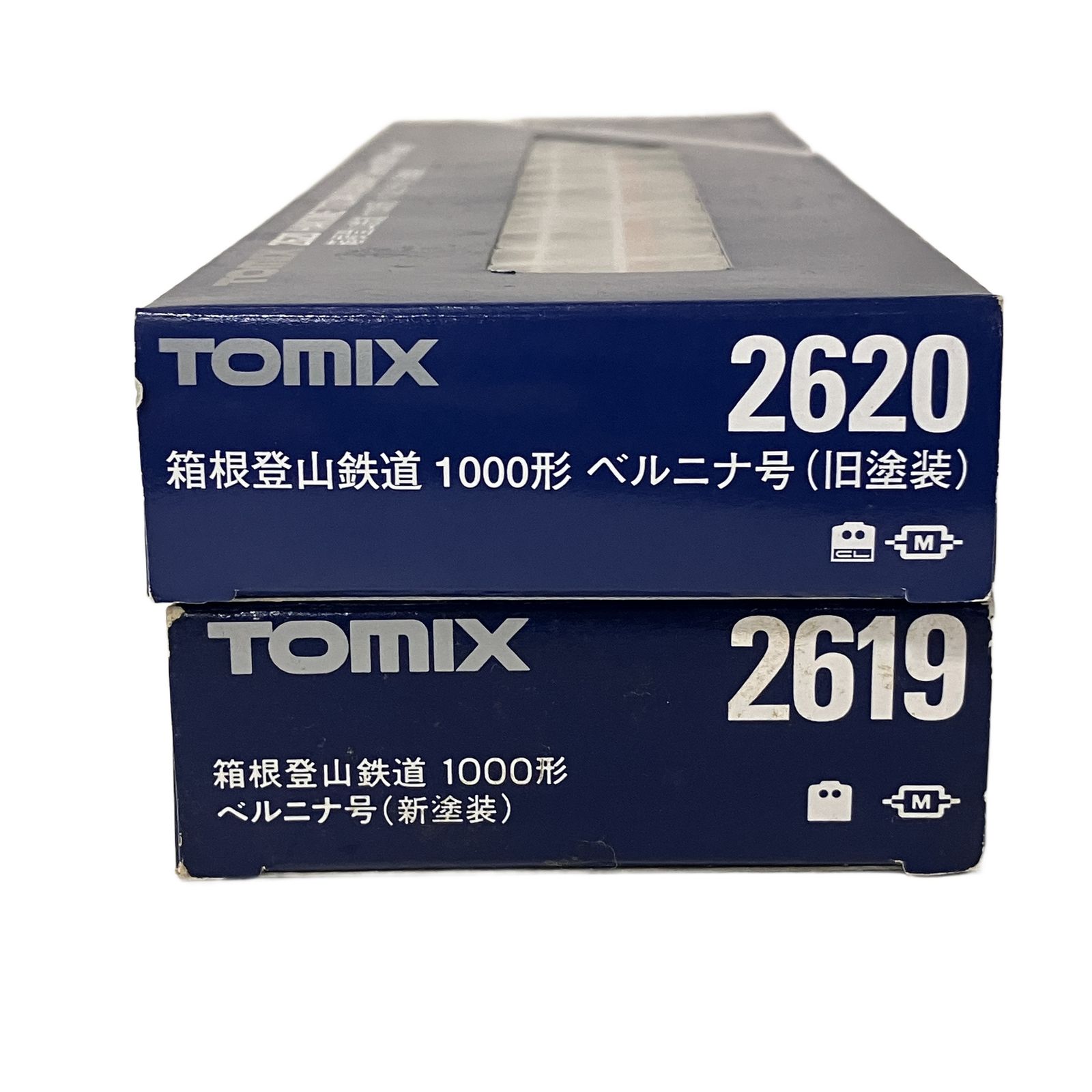 TOMIX 2619 2620 箱根登山鉄道 1000形 ベルニナ号 旧塗装 新塗装 4両