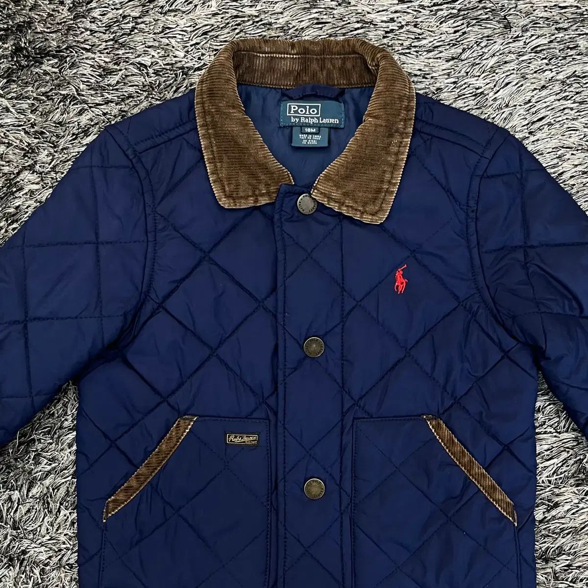 ラルフローレン キッズ POLO キルティングジャケット ポロ RALPH - キルティング LAUREN ネイビー LAUREN(ポロラルフローレン) Lauren Ralph &frasl; 50%OFFセール アウター