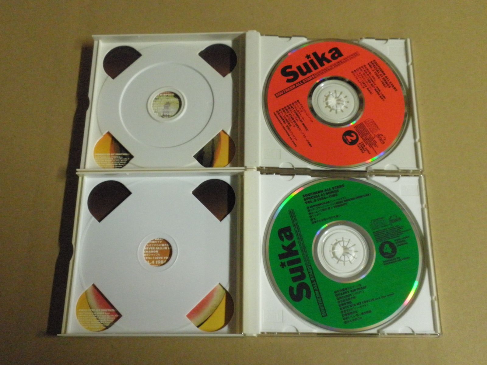 2点セット】サザンオールスターズ『すいか①VOL.1~2』『②VOL.3～4』