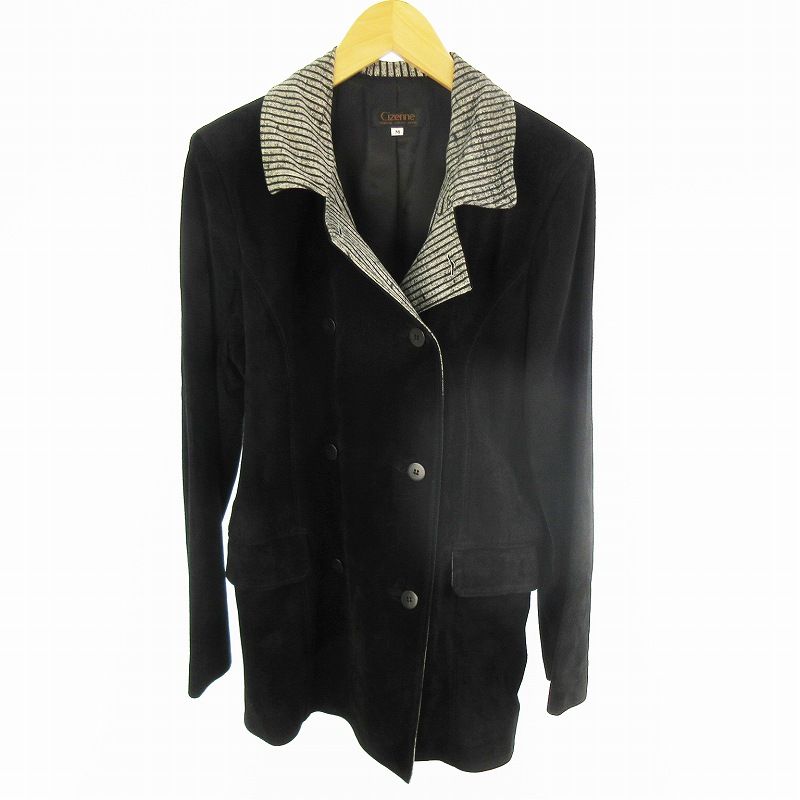 CIZENNE シゼンヌ ジャケット コート ダブル ピッグレザー 豚革 革