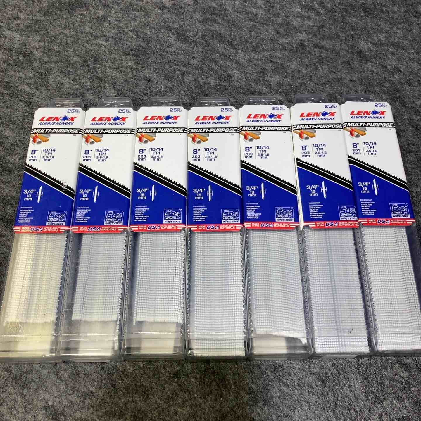 セット レノックス LENOX 200 mm セーバーソーブレード 入