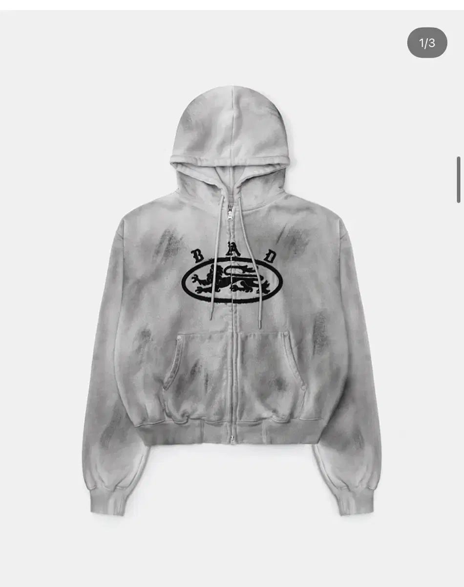 BADBLOOD バッドブラッド フーディー ジップアップ - Mサイズ - メルカリ