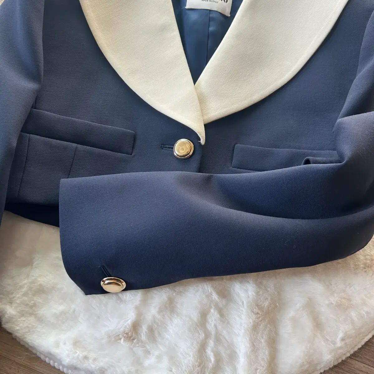 ミュウミュウ セーラー カラ クロップド ジャケット - メルカリ