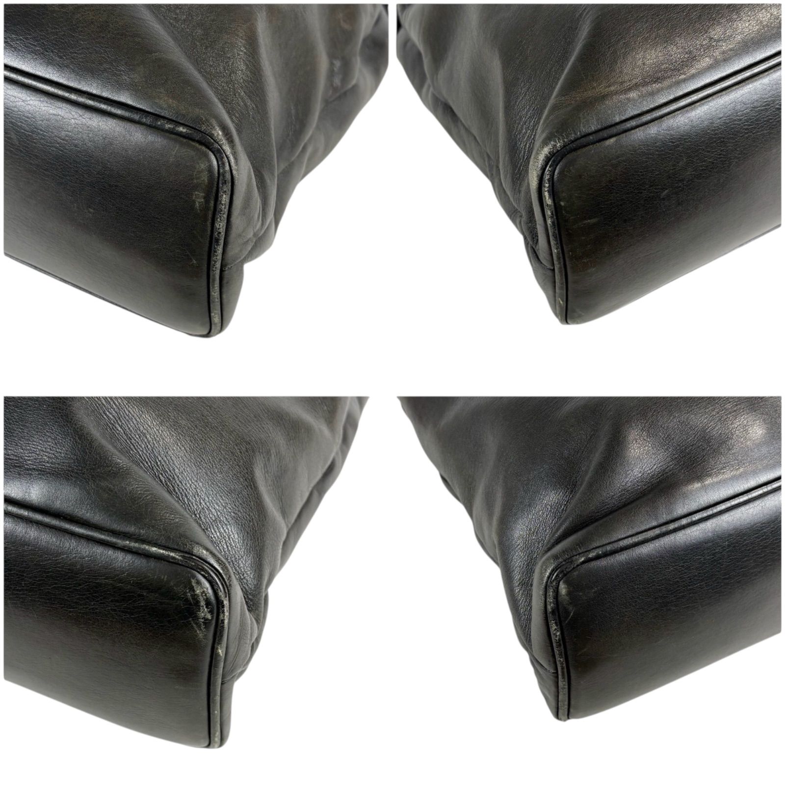 シャネル CHANEL デカココ ラムスキン トートバッグ ココマーク