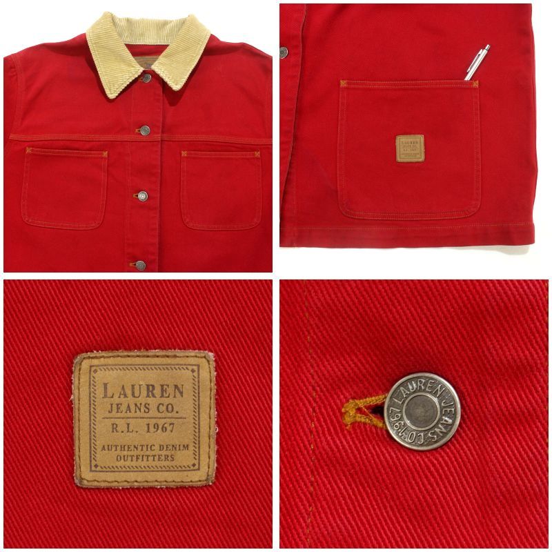 90s vintage RALPH LAUREN カバーオール レディース 表記XXLサイズ