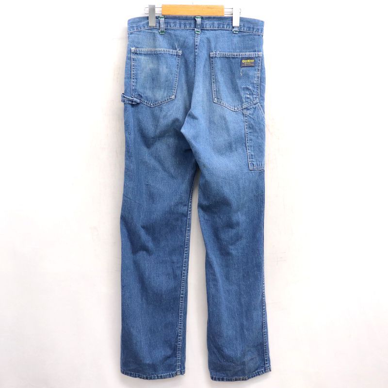 USA製 70's ヴィンテージ ミリタリー ペインターパンツ デニムパンツ 70s USA製 vintage OSHKOSH デニム ペインターパンツ メンズ M~Lサイズ