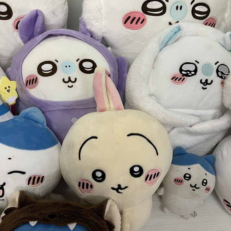 ◇ 【ジャンク品】 16点 まとめ商品 ちいかわ ぬいぐるみ ハチワレ