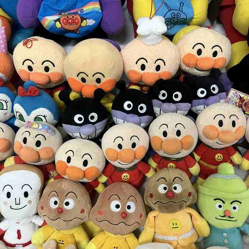アンパンマン　ぬいぐるみ　まとめ売り　ジャンク品 ◇ 【ジャンク品】 約65点 まとめ商品 アンパンマン プリちぃビーンズ
